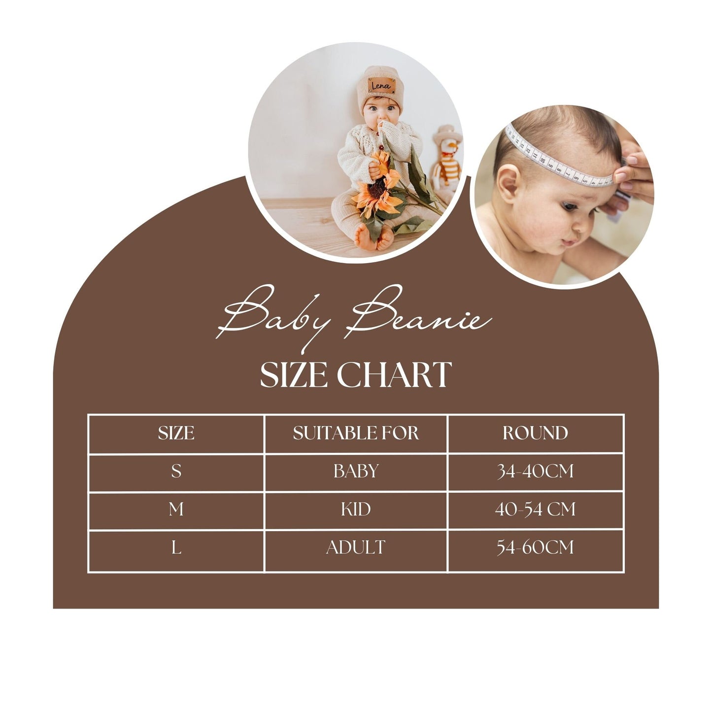 Custom Baby Beanie With Name