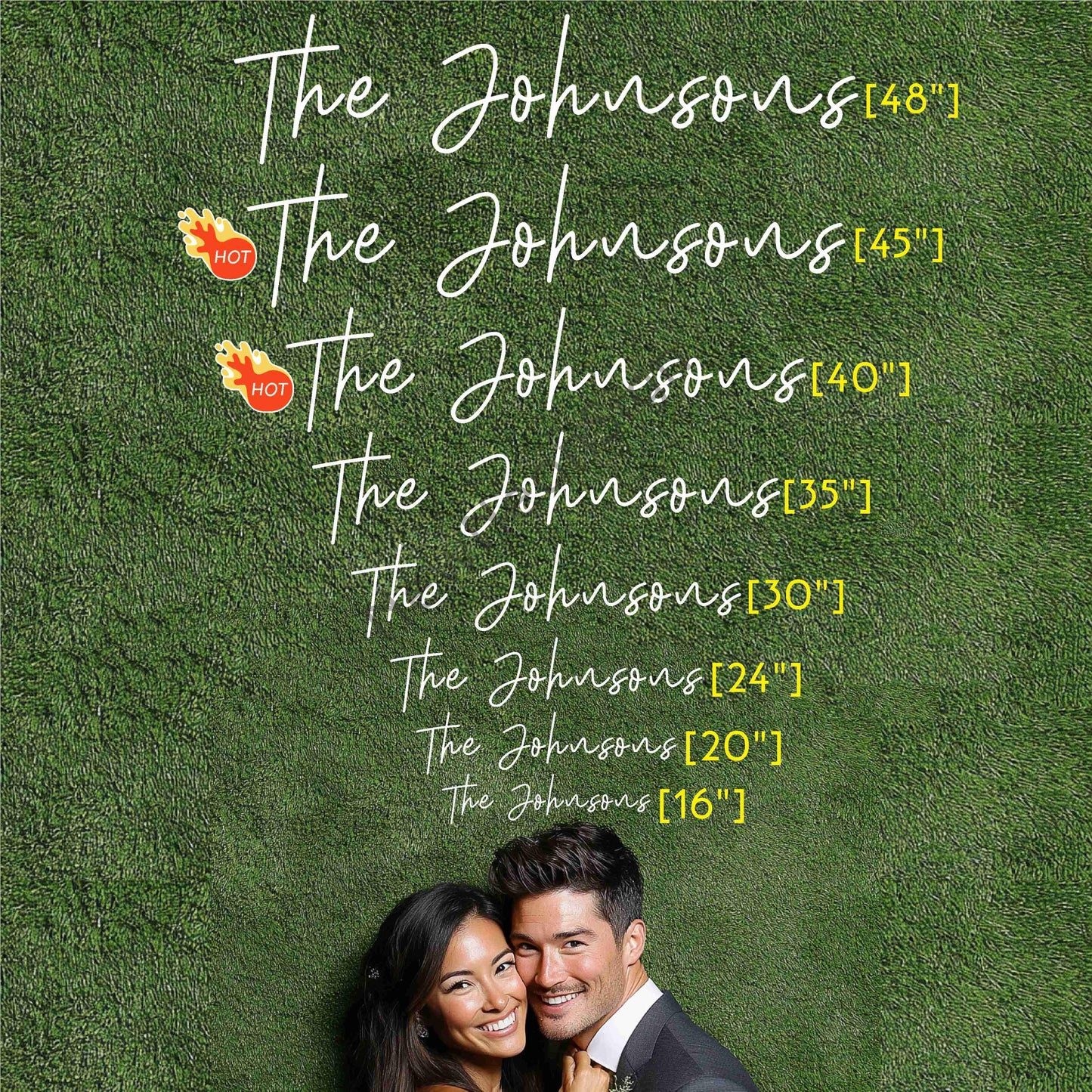 Custom Neon Sign Personalized - Wedding Name Neon Light, Home Bar Decor, LED Wall Art - Birthday Gift Anniversary-Fast Shipping & Free Proof