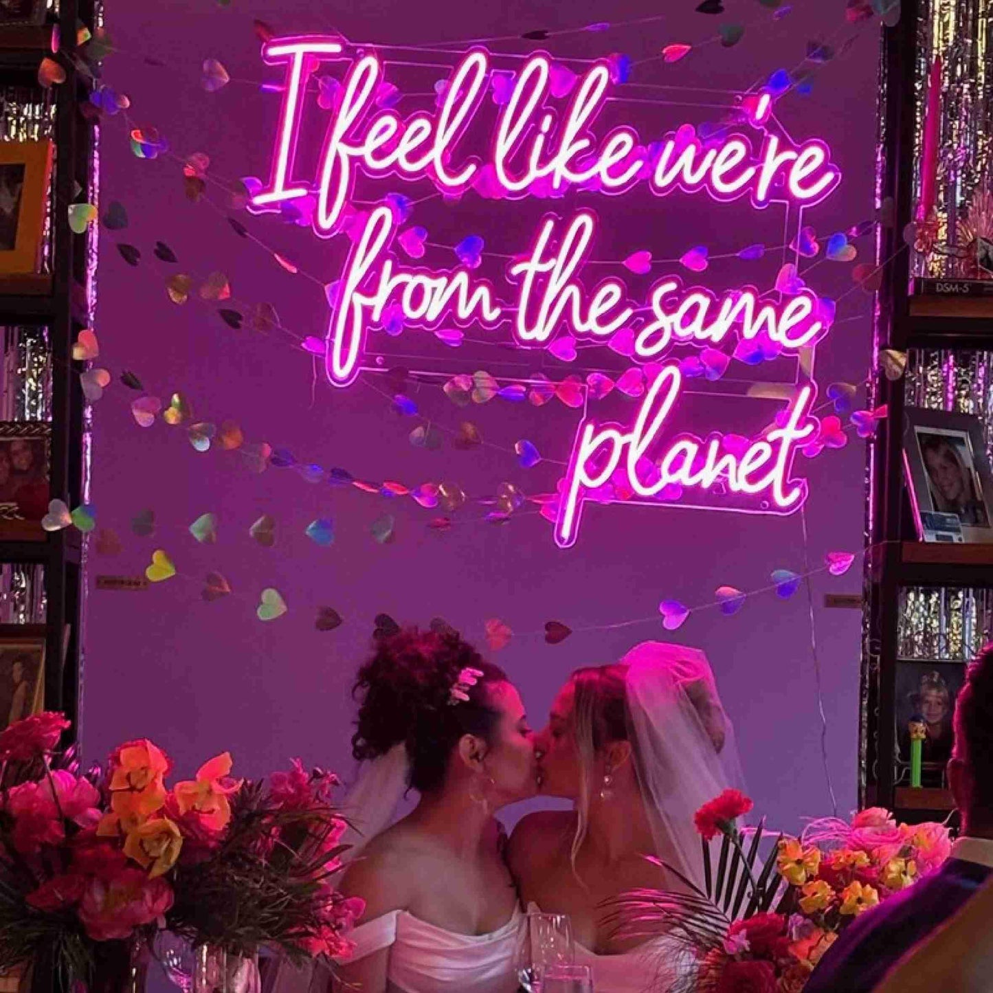 Custom Neon Sign Personalized - Wedding Name Neon Light, Home Bar Decor, LED Wall Art - Birthday Gift Anniversary-Fast Shipping & Free Proof