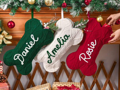 2025 Christmas Stockings Set,Christmas Family Stockings with Name,Paw Christmas Stocking Set, Holiday Stockings Gift,Holiday Gift,Xmas gift