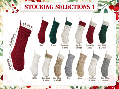 2025 Christmas Stockings Set,Christmas Family Stockings with Name,Paw Christmas Stocking Set, Holiday Stockings Gift,Holiday Gift,Xmas gift