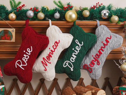 2025 Christmas Stockings Set,Christmas Family Stockings with Name,Paw Christmas Stocking Set, Holiday Stockings Gift,Holiday Gift,Xmas gift