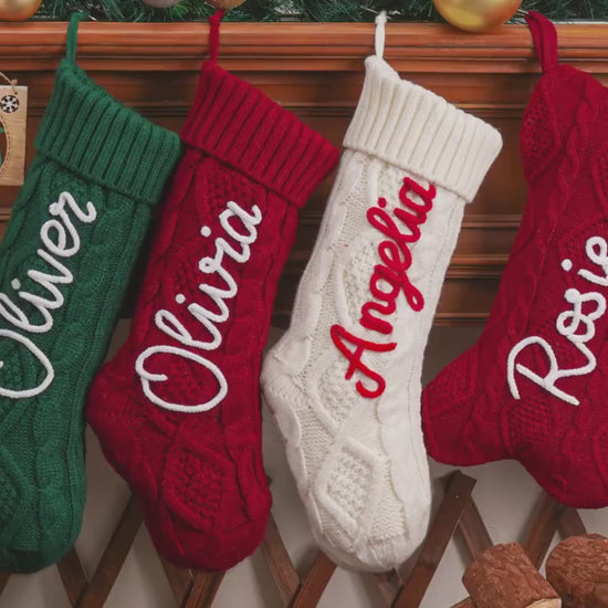 2025 Christmas Stockings Set,Christmas Family Stockings with Name,Paw Christmas Stocking Set, Holiday Stockings Gift,Holiday Gift,Xmas gift
