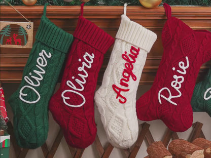 2025 Christmas Stockings Set,Christmas Family Stockings with Name,Paw Christmas Stocking Set, Holiday Stockings Gift,Holiday Gift,Xmas gift